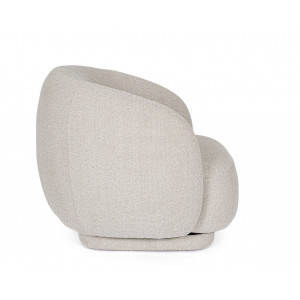 LIGNO design forgó fotel - beige