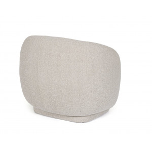 LIGNO design forgó fotel - beige