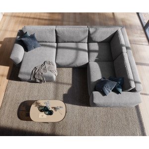 URBANO modern ülőgarnitúra - szürke - 300cm DELIFE