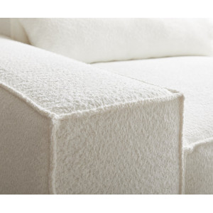 URBANO modern ülőgarnitúra - krémfehér - 300cm