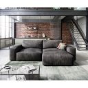 URBANO modern ülőgarnitúra - antracit - 230cm