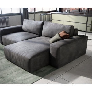 URBANO modern ülőgarnitúra - antracit - 230cm