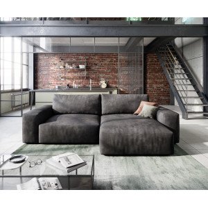 URBANO modern ülőgarnitúra - antracit - 230cm DELIFE