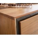 STONEGRACE-II prémium akác TV-szekrény - 145cm