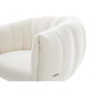 MOIRA prémium boucle étkezőszék - beige/szürke