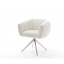 MOIRA prémium boucle étkezőszék - beige/szürke