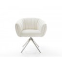 MOIRA prémium boucle étkezőszék - beige/szürke