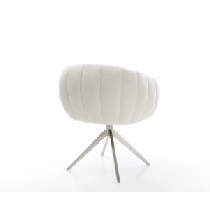 MOIRA prémium boucle étkezőszék - beige/szürke