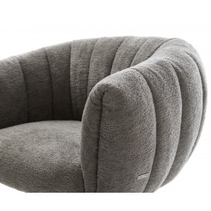 MOIRA prémium boucle étkezőszék - beige/szürke