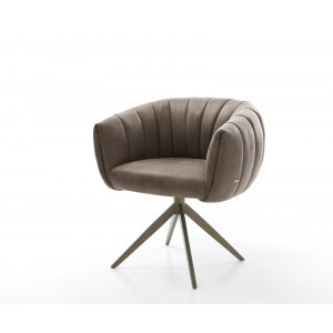 MOIRA-II prémium étkezőszék - barna DELIFE