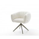 MOIRA-II prémium boucle étkezőszék - beige