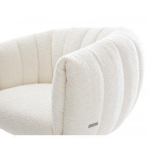 MOIRA-II prémium boucle étkezőszék - beige