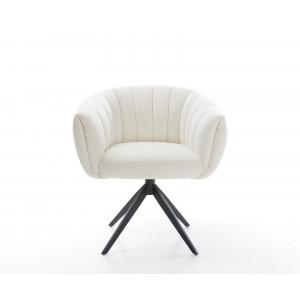 MOIRA-II prémium boucle étkezőszék - beige