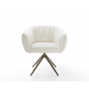 MOIRA-II prémium boucle étkezőszék - beige