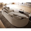 COLMAN modern kanapé - beige - 328cm