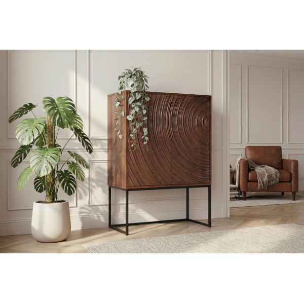 ZEN CIRCLE exkluzív mangó szekrény - 120cm