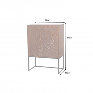 ZEN CIRCLE exkluzív mangó szekrény - 120cm