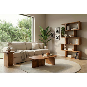 HARPER modern akác dohányzóasztal szett