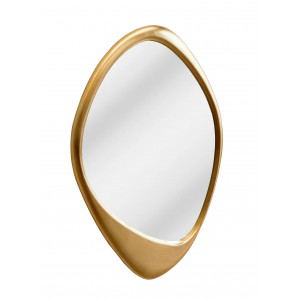 ORGANIC modern tükör - 90cm - arany