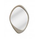 ORGANIC modern tükör - 90cm - beige/rózsaszín