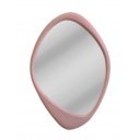 ORGANIC modern tükör - 90cm - beige/rózsaszín