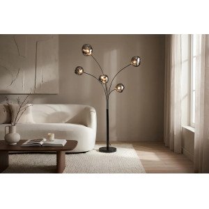 LIQUID DIAMOND design állólámpa - 200cm - ezüst INVICTA