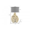 KING APE design asztali lámpa - 55cm