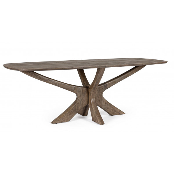 NORDEN modern mangófa étkezőasztal - 220cm