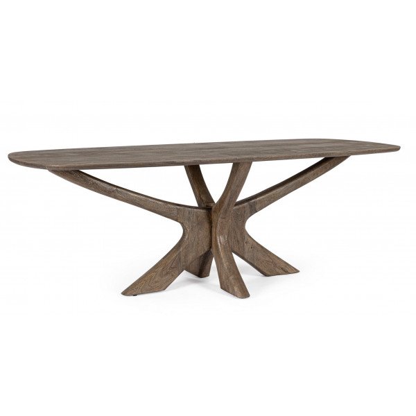 NORDEN modern mangófa étkezőasztal - 220cm