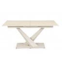 MARBEL design kerámia bővíthető étkezőasztal - 160-200cm - beige