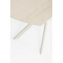 MINERAL design kerámia bővíthető étkezőasztal - 160-240cm - beige