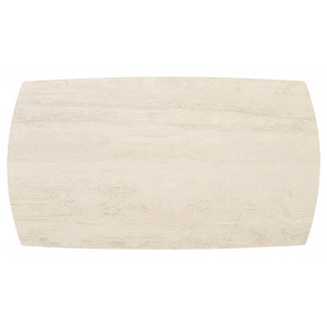MINERAL design kerámia bővíthető étkezőasztal - 160-240cm - beige