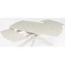 TERRIN design kerámia bővíthető étkezőasztal - 160-240cm - beige