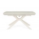 TERRIN design kerámia bővíthető étkezőasztal - 160-240cm - beige