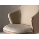 MIRO prémium bárszék - barna/rosegold