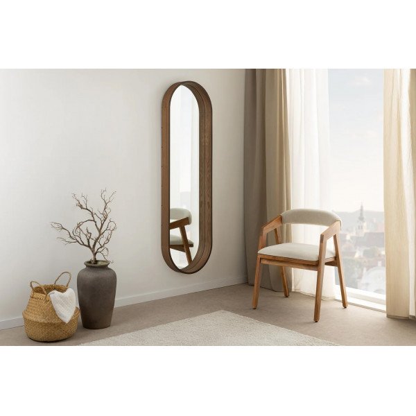 PORTRAIT modern tükör - 165cm - dió