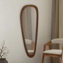 ORGANIC modern tükör - 120cm - dió