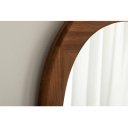 ORGANIC modern tükör - 120cm - dió