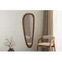 ORGANIC modern tükör - 120cm - dió