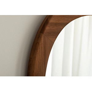ORGANIC modern tükör - 120cm - dió