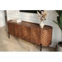 ADLON design mangófa Tv-szekrény - 200cm