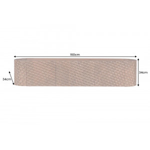 ADLON design mangófa fali Tv-szekrény - 160cm