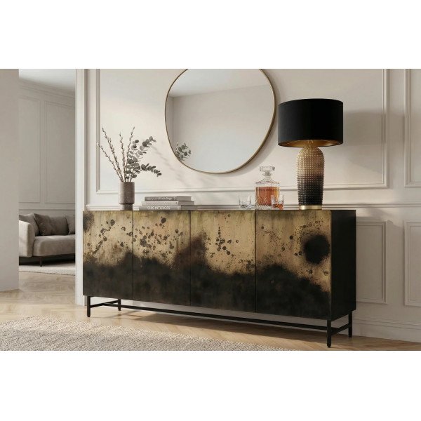 OXID design mangófa komód - 177cm