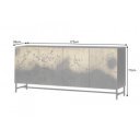 OXID design mangófa komód - 177cm