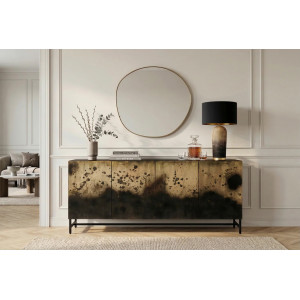 OXID design mangófa komód - 177cm