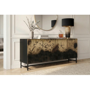 OXID design mangófa komód - 177cm