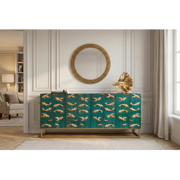 GOLDEN LAGOON design mangófa komód - 177cm