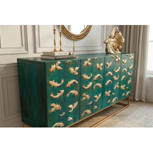 GOLDEN LAGOON design mangófa komód - 177cm