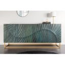 SCORPION exkluzív mangófa komód - 177cm - türkiz