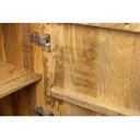 SCORPION exkluzív mangófa komód - 120cm - türkiz